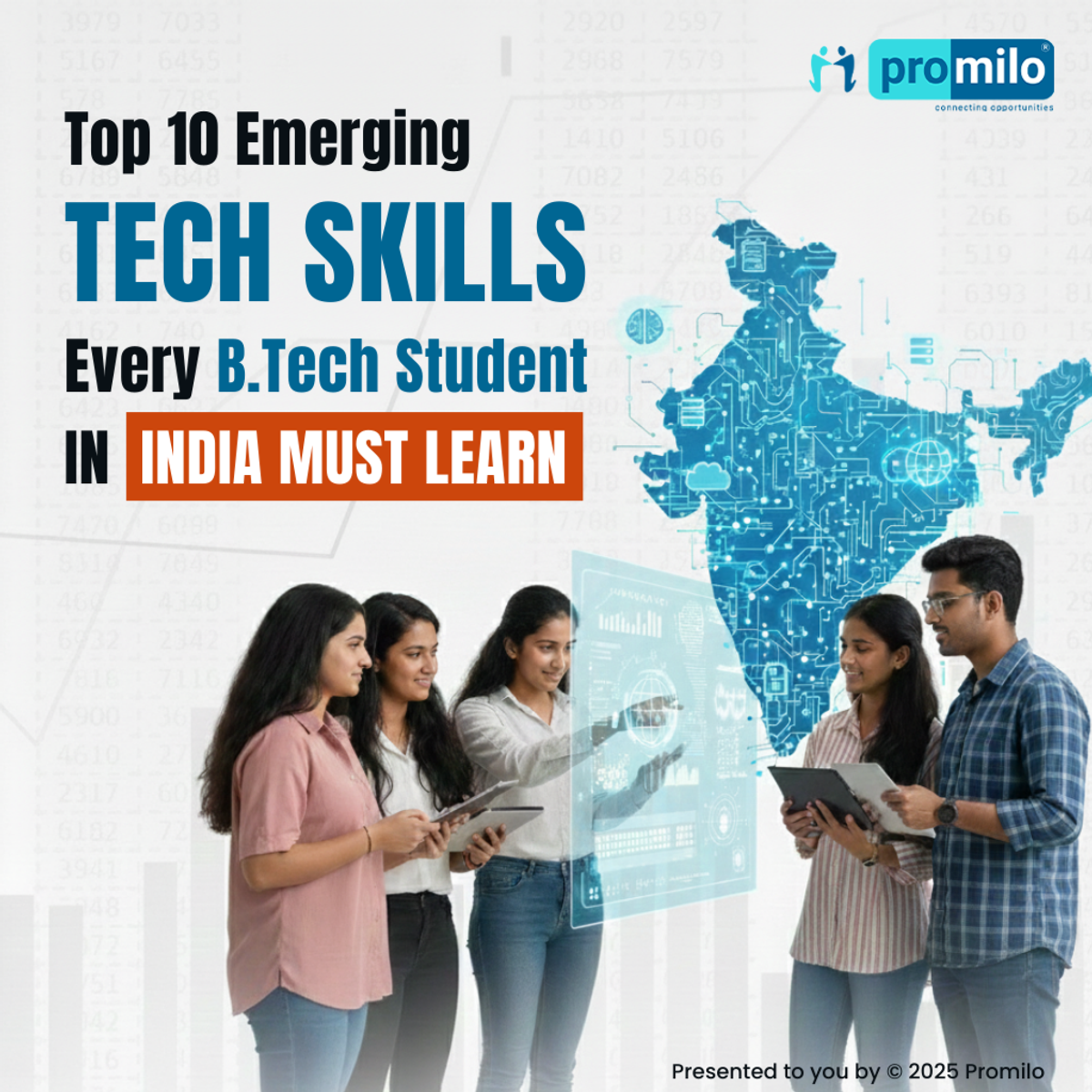 Top 10 Emerging Tech Skills Every B.Tech Student in India Must Learn