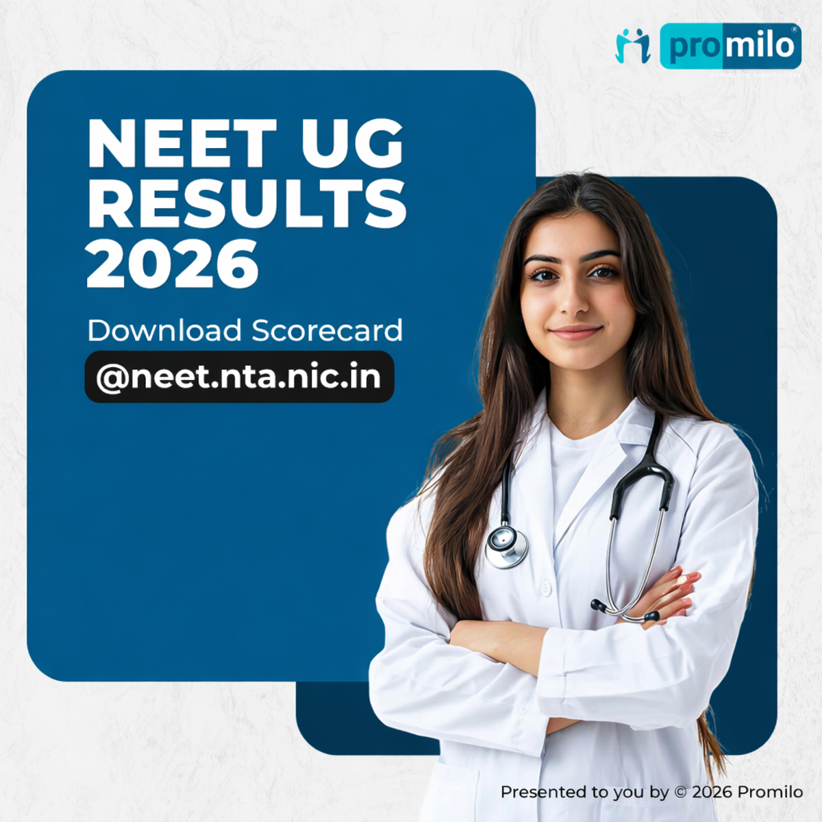 NEET Results 2026: Download scorecard at @neet.nta.nic.in