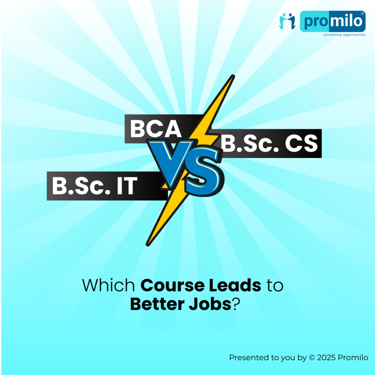 B.Sc. IT vs B.Sc. CS vs BCA: Which Course Leads to Better Jobs?
