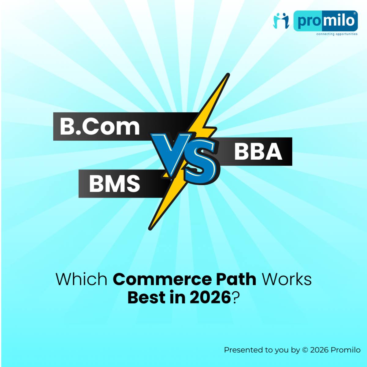 B.Com vs BBA vs BMS: Which Commerce Path Works Best in 2026?