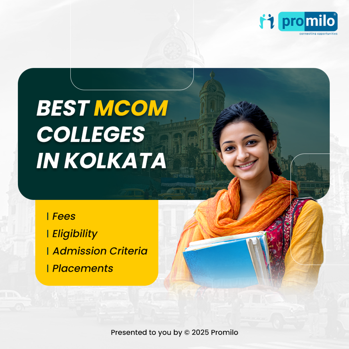 Top M.Com Colleges in Kolkata 2026: Fees, Courses, Exams, Cut-off & Placements