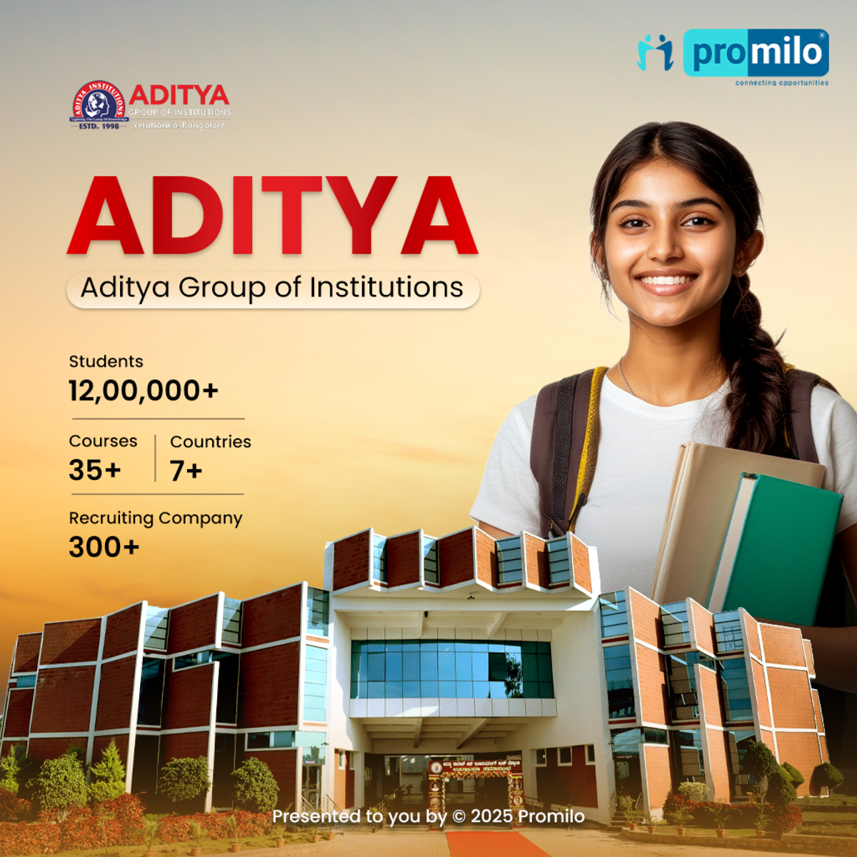 Aditya Group of Institutions, Bangalore: Courses, Fees, Admission & Placements Trends