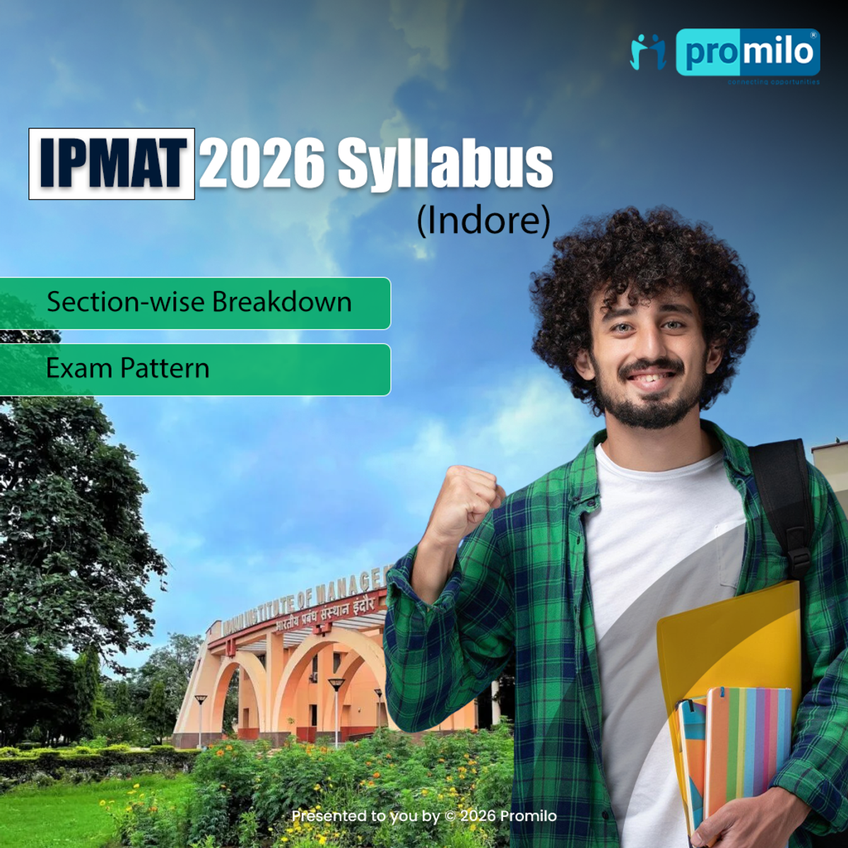 IPMAT 2026 Syllabus (Indore): Section-wise Breakdown