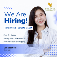 RECRUITER - SOCIAL MEDIA  at Forever Living Imports (India) Pvt. Ltd., Mumbai