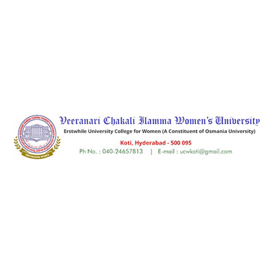 M.A. in English at Veeranari Chakali Ilamma Women's University, Hyderabad