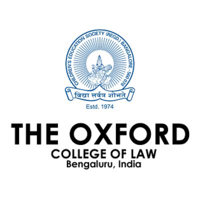 Bachelor of Laws (LL.B.) at The Oxford College of Law, Bengaluru/Bangalore