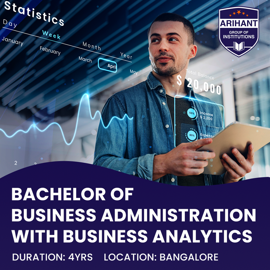 BBA with Business Analytics at Arihant Group of Institutions, Bengaluru/Bangalore