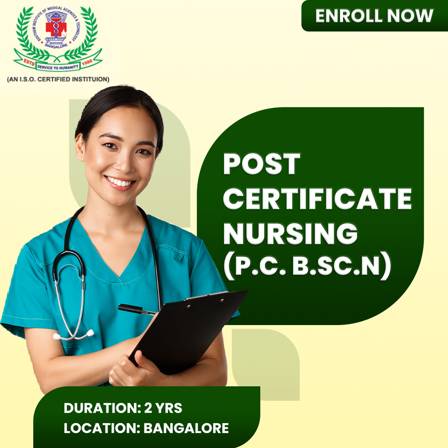 Post Certificate Nursing - (P.C. B.Sc.N) at Goutham College, Bengaluru/Bangalore