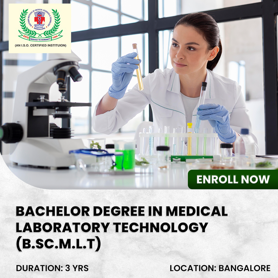 Bachelor Degree in Medical Laboratory Technology at Goutham College, Bengaluru/Bangalore