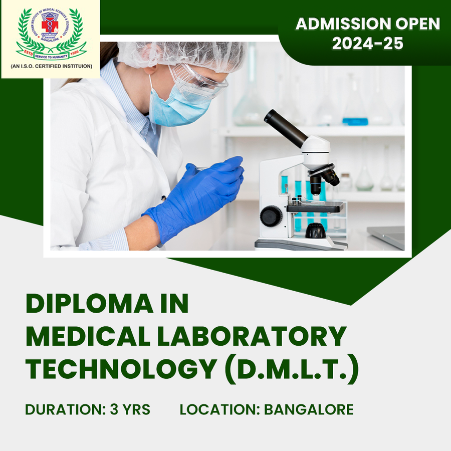 Diploma in Medical Laboratory Technology (DMLT) at Goutham College, Bengaluru/Bangalore