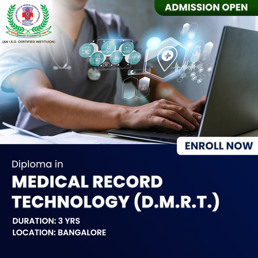 Diploma in Medical Record Technology (D.M.R.T.) at Goutham College, Bengaluru/Bangalore