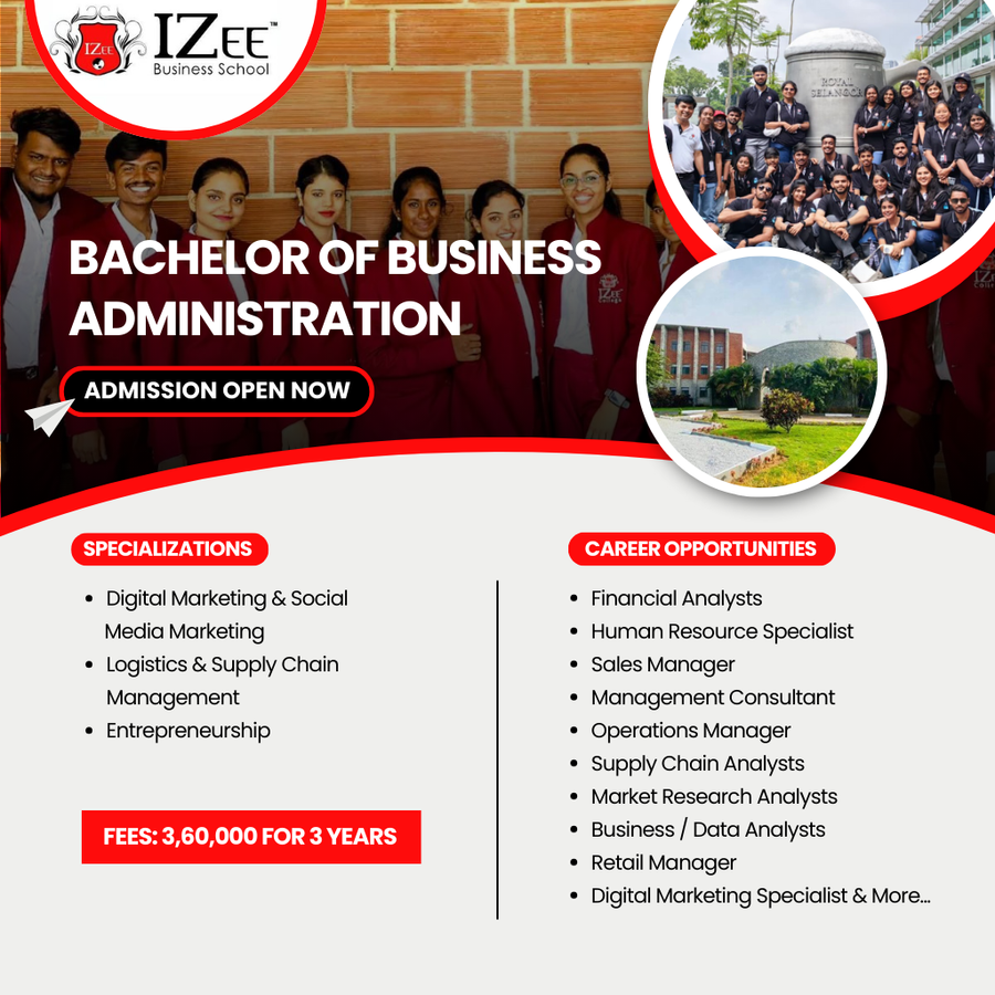 Bachelor of Business Administration (BBA) at IZee Business School, Bengaluru/Bangalore