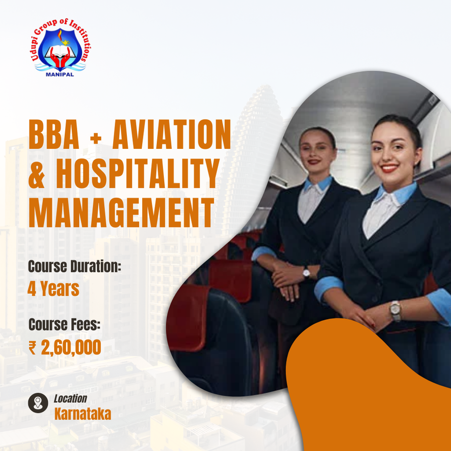 Admission Open for BBA in Aviation at Udupi Group of Institutions, Manipal, Karnataka - Other