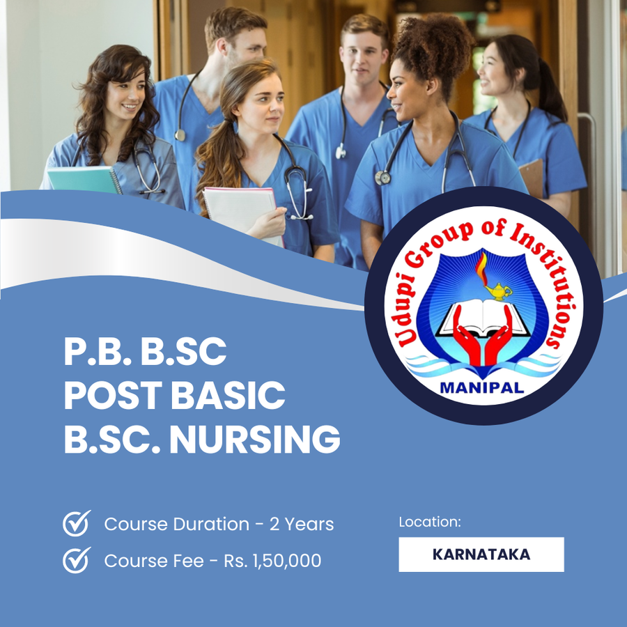 Admission Open for B.Sc. in Nursing (P.B.B.Sc.) at Udupi Group of Institutions, Manipal, Karnataka - Other