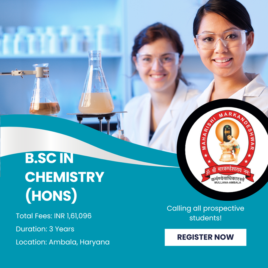 B.Sc. - Chemistry (Hons.) at Maharishi Markandeshwar (Deemed To Be University), Haryana - Other
