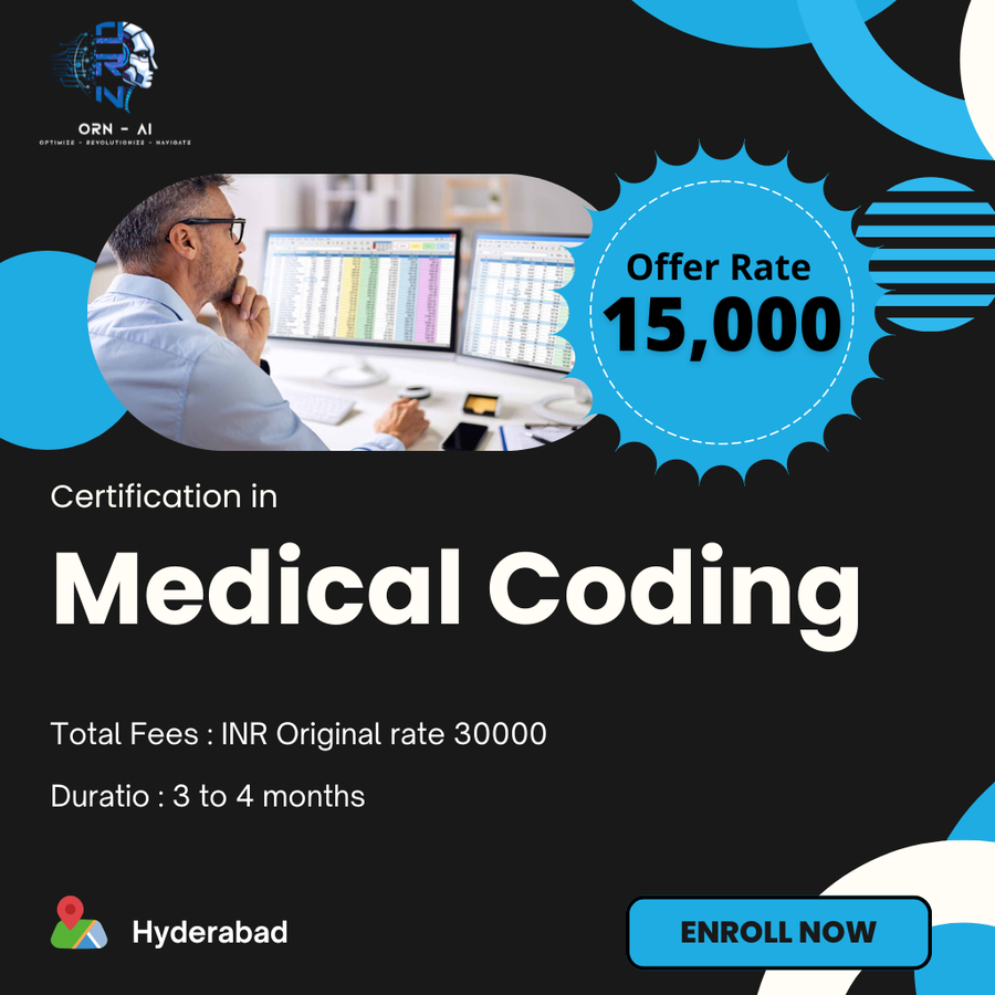 CERTIFICATION IN MEDICAL CODING at ORN AI Private Limited, Hyderabad
