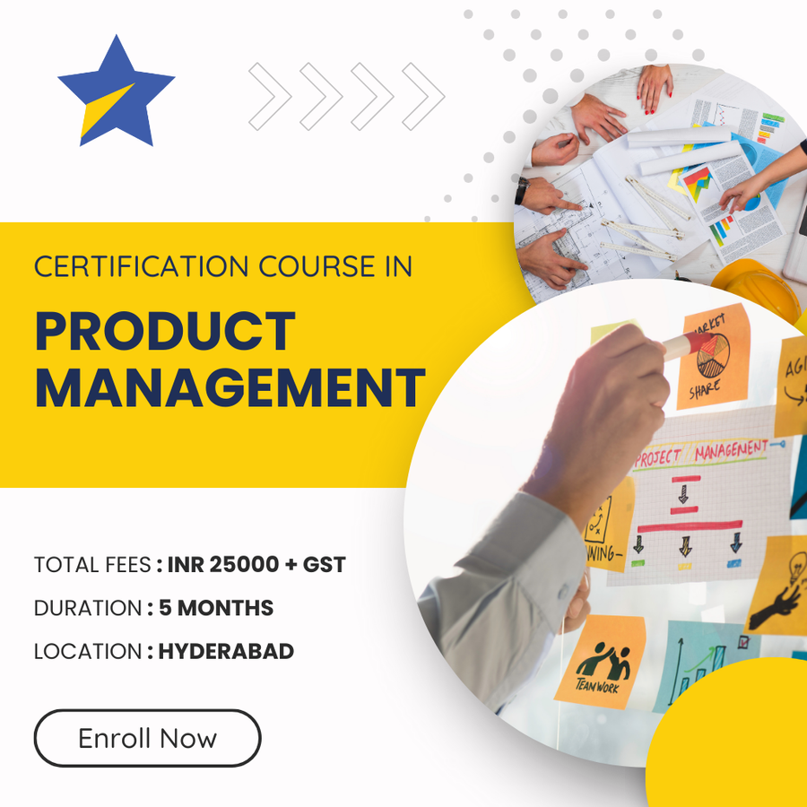 Certification Course in Product Management at Star Design Institute, Hyderabad