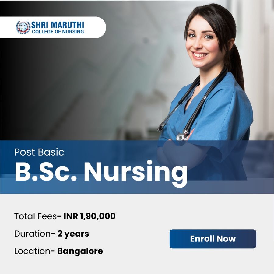 Admission Open for PB B.Sc (N) at Shri Maruthi College of Nursing, Bengaluru/Bangalore
