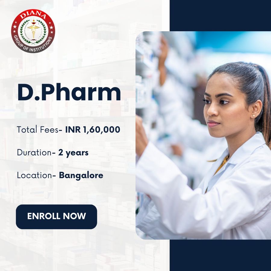 D.Pharm at Diana Group of Institutions, Bengaluru/Bangalore