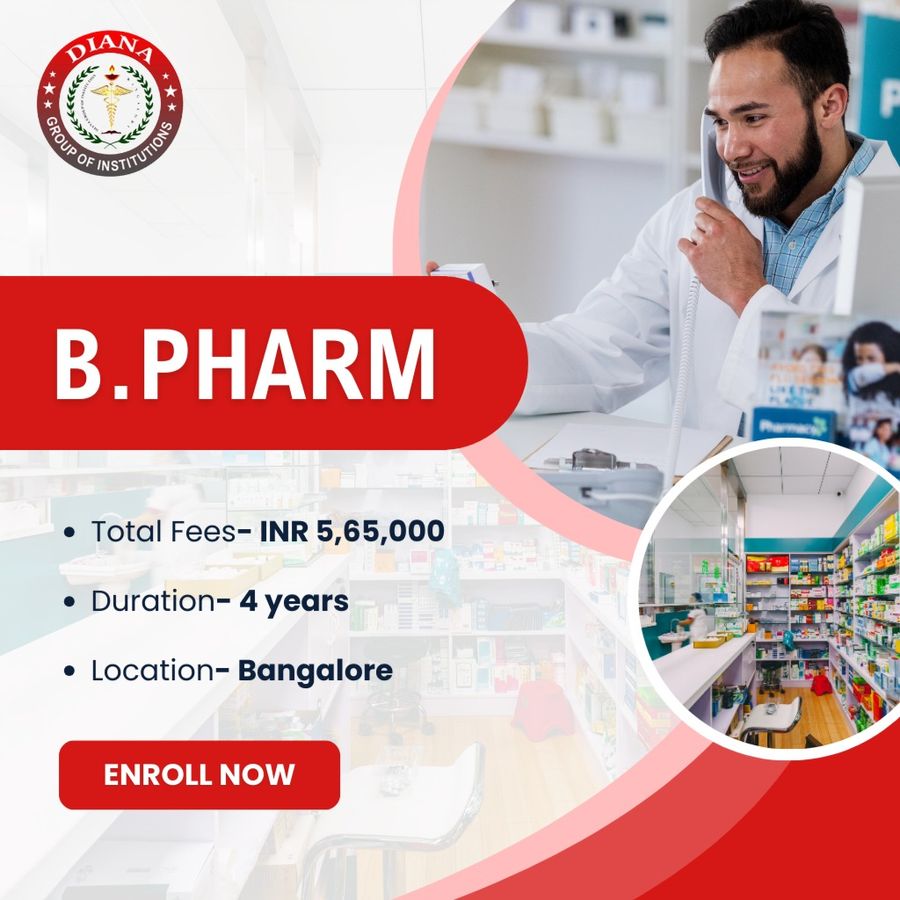 B.Pharm at Diana Group of Institutions, Bengaluru/Bangalore