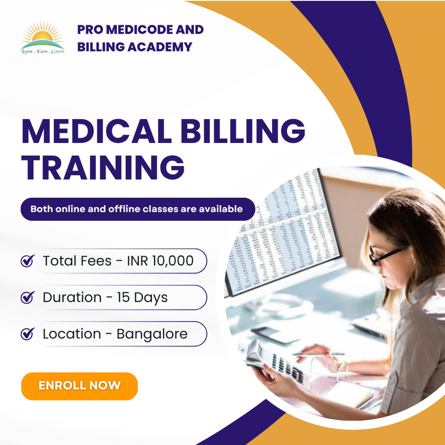 Medical Billing Training at Pro Medicode And Billing Academy, Bengaluru/Bangalore