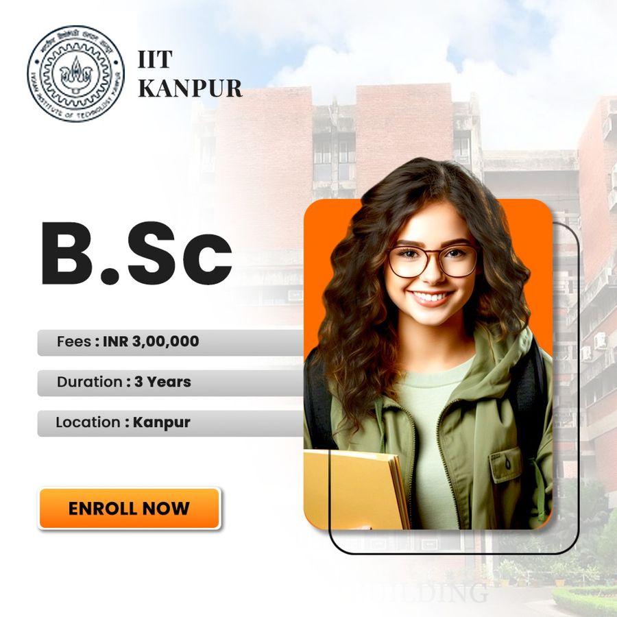 Admission Open for B.Sc at Indian Institute of Technology Kanpur (IIT Kanpur), Kanpur