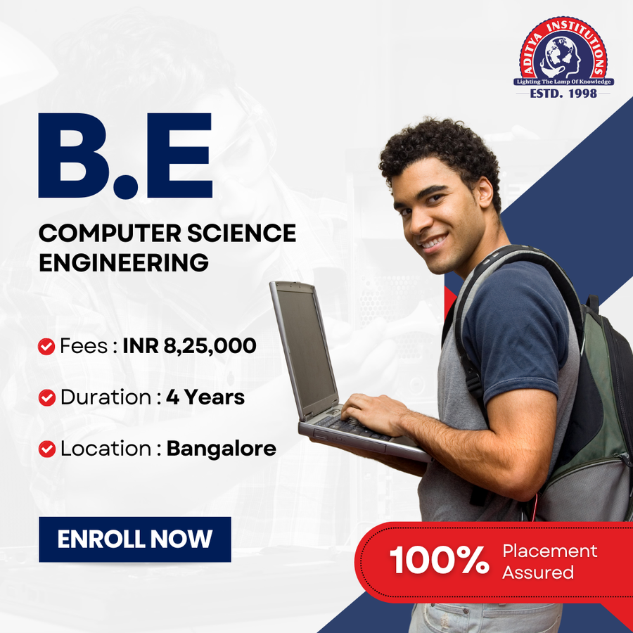 Admission Open B.E in CSE at Aditya Group Of Institutions, Bengaluru/Bangalore