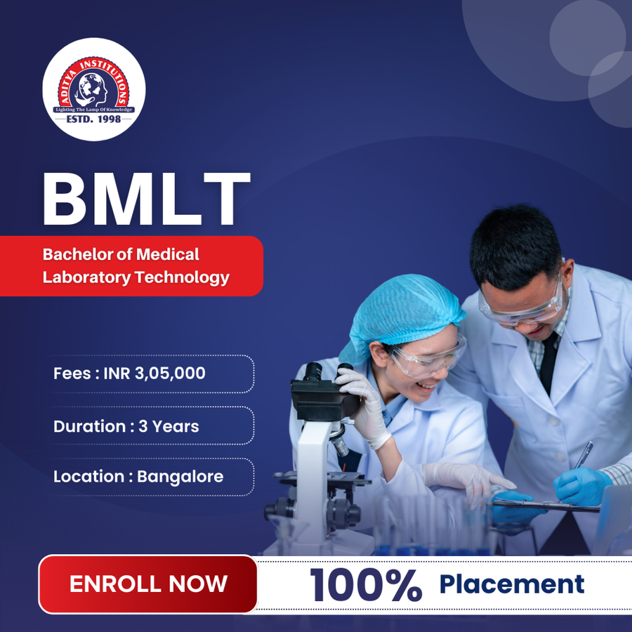Admission Open for BMLT at Aditya Group Of Institutions, Bengaluru/Bangalore