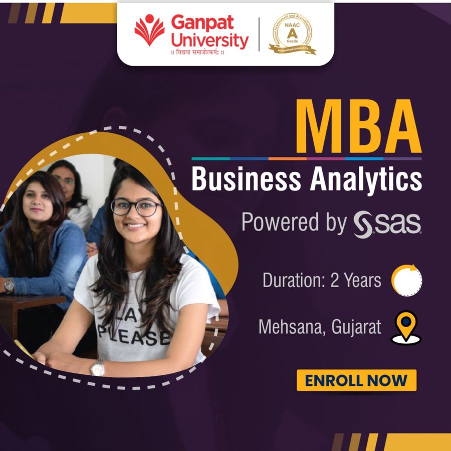 MBA in Business Analytics at Ganpat University, Gujarat - Other