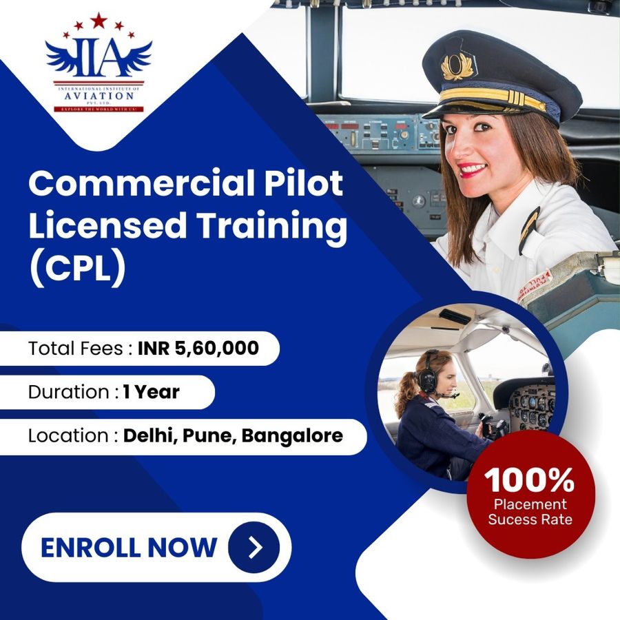 Commercial Pilot Licensed Training (CPL) at International Institute of Aviation Pvt Ltd, Delhi