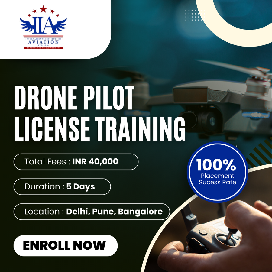 Join for Drone Pilot License Training  at International Institute of Aviation Pvt Ltd, Delhi