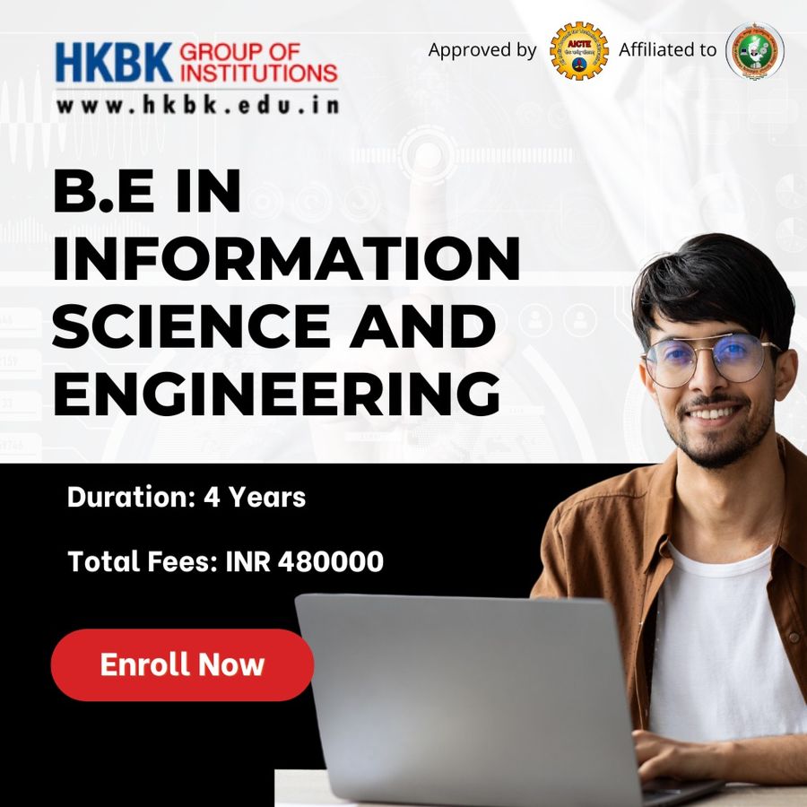 Join B.E in Information Science and Engineering at HKBK Group of Institutions, Bengaluru/Bangalore