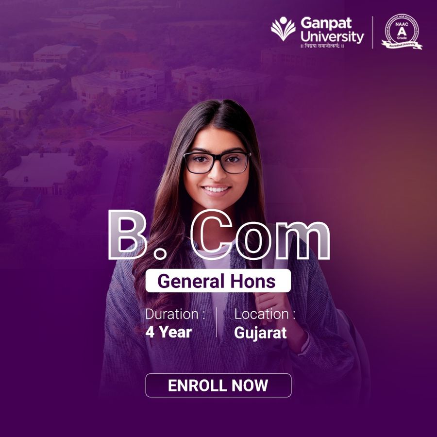 B.Com. (Hons.) at Ganpat University, Gujarat - Other