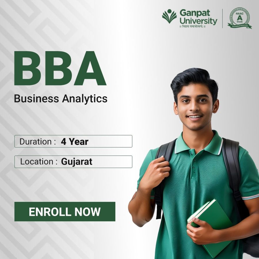BBA in Business Analytics (Hons) at Ganpat University, Gujarat - Other