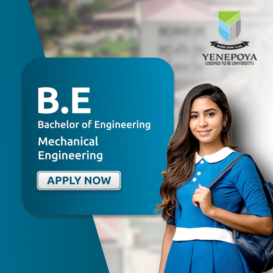 B.E. in Mechanical Engineering - Solidworks at Yenepoya (Deemed to be University), Mangalore