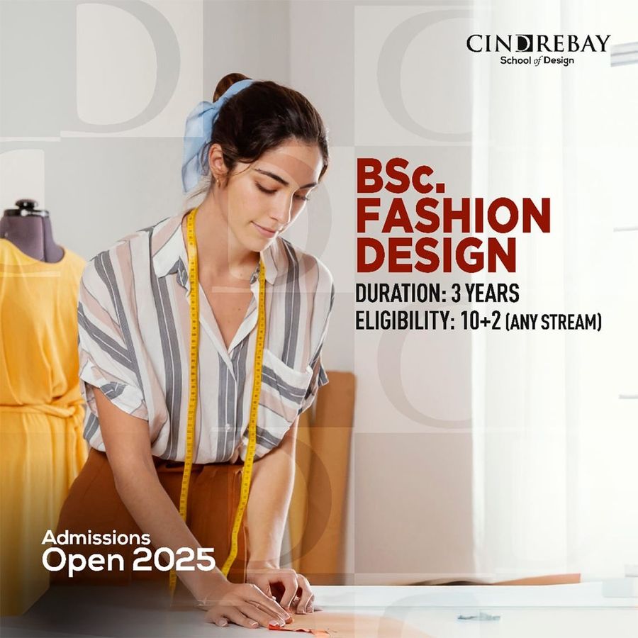 Join B.Sc in Fashion Design at Cindrebay - School of Design, Bengaluru/Bangalore