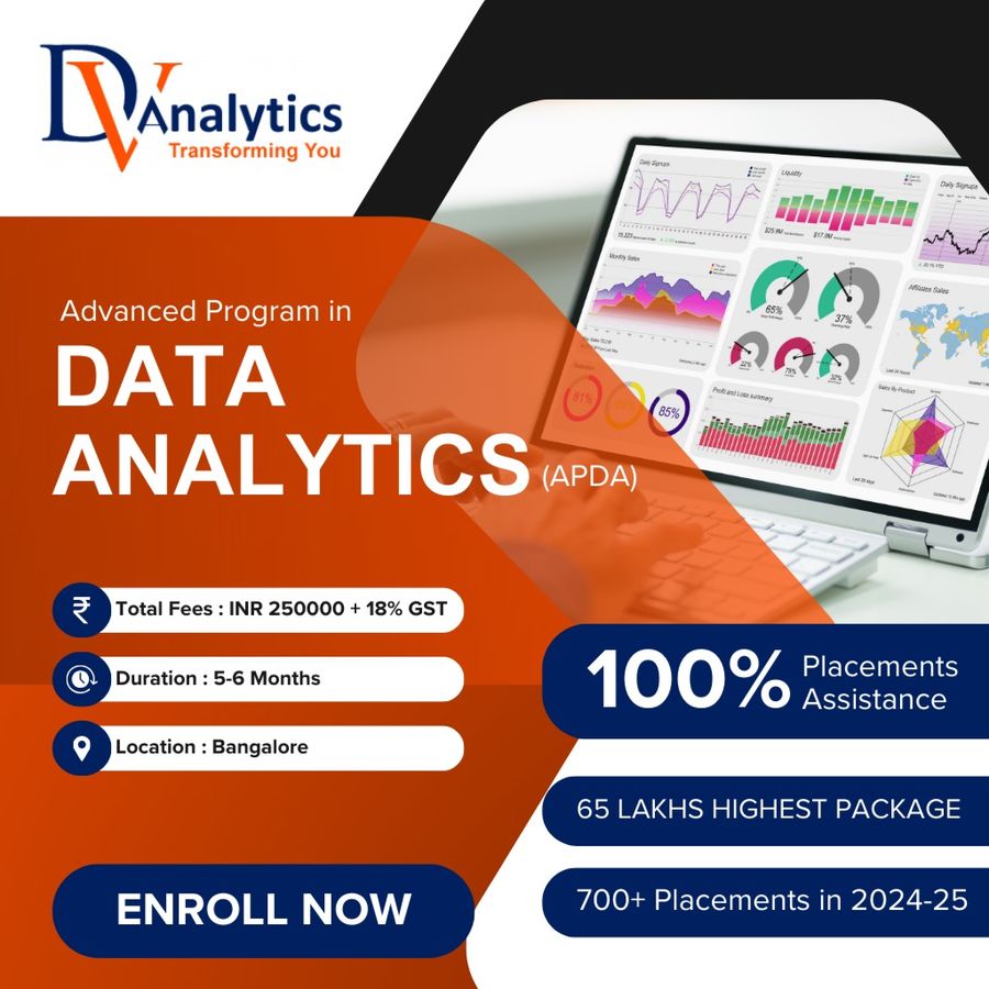 Advanced Program in Data Analytics (APDA) at DV Data & Analytics Bangalore Private Limited, Bengaluru/Bangalore