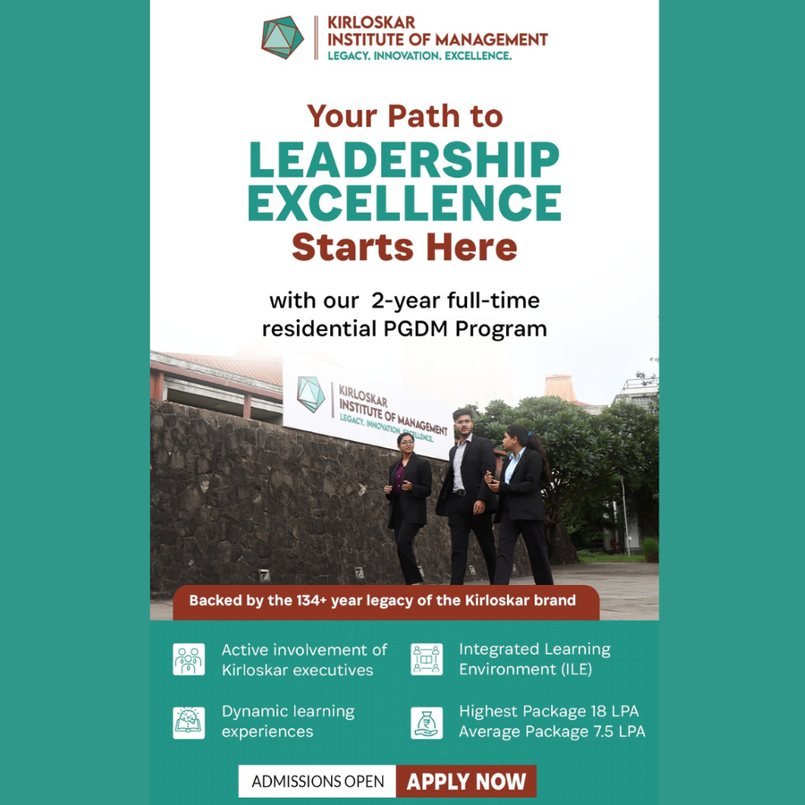 Admission Open for PGDM at Kirloskar Institute of Management, Karnataka - Other