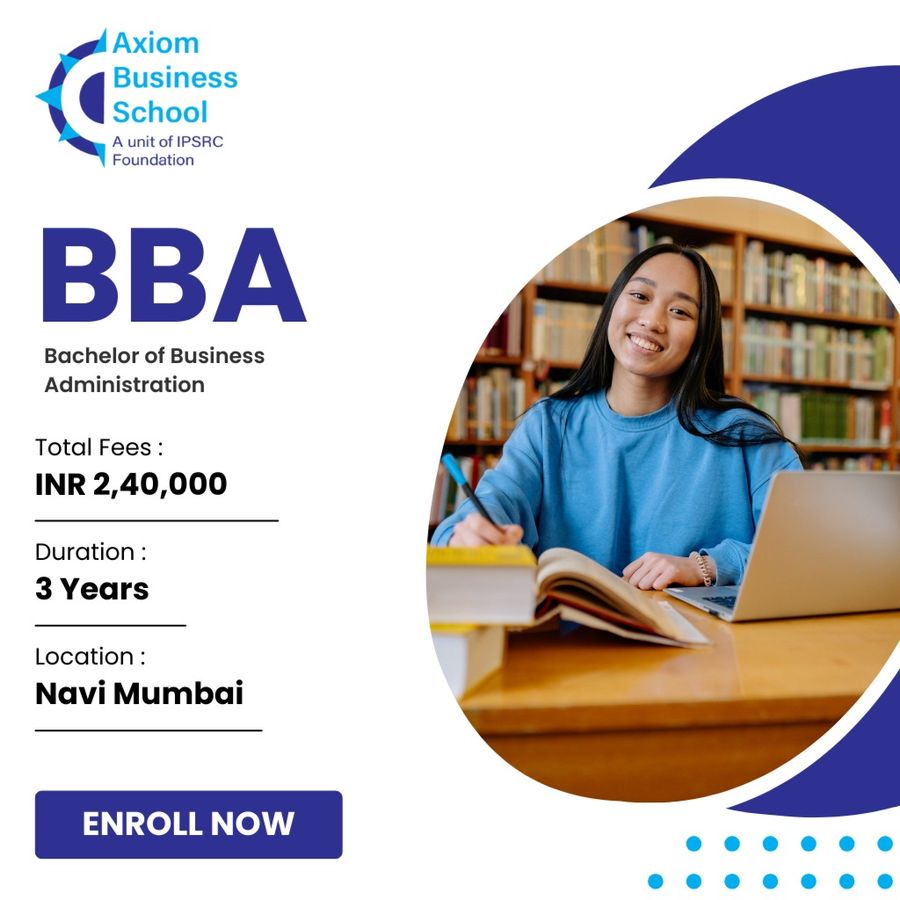 BBA at Axiom Business School, Mumbai (All Areas)