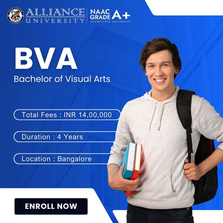 BVA – Bachelor of Visual Arts at Alliance University, Bengaluru/Bangalore