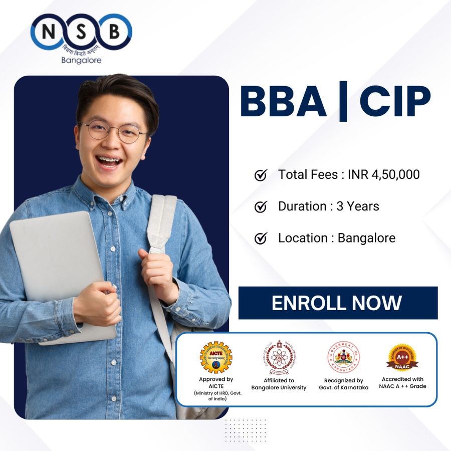 BBA + CIP at NSB Bangalore, Bengaluru/Bangalore