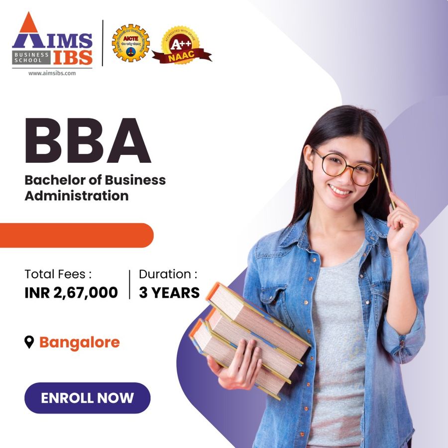 BBA at AIMS IBS, Bengaluru/Bangalore