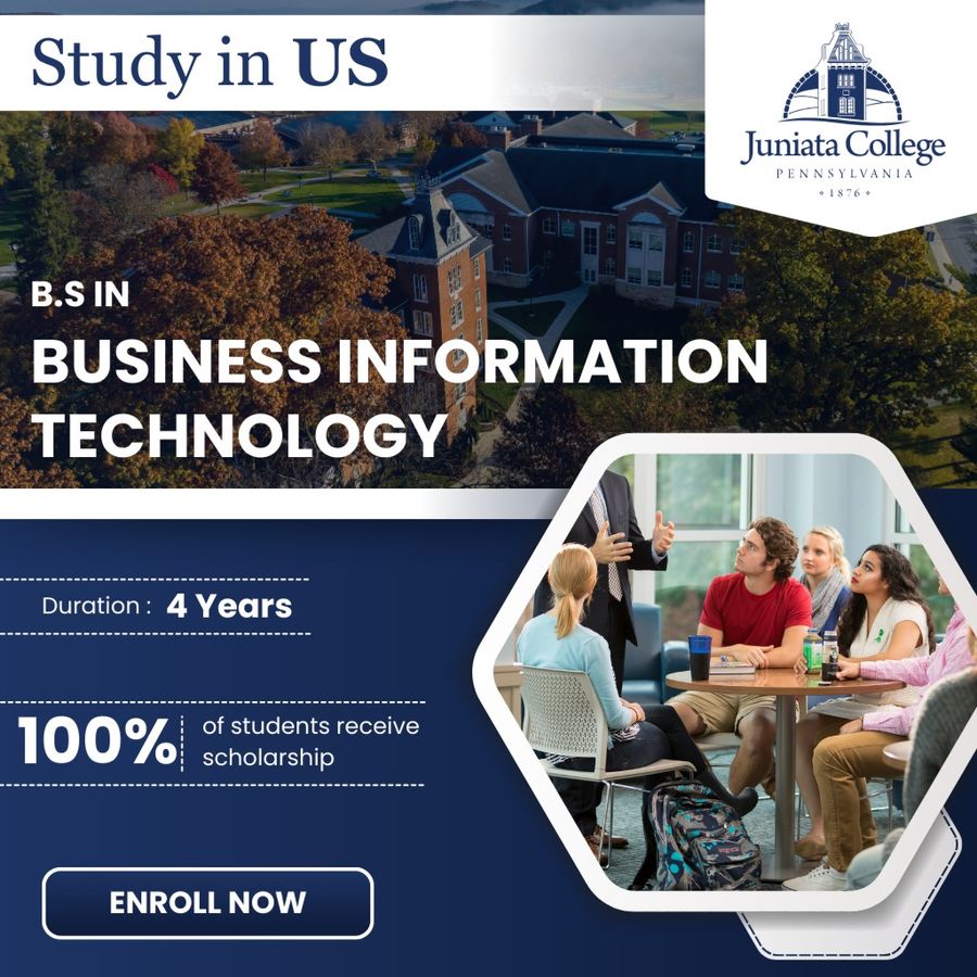 B.S. in Business (Business Information Technology) at Juniata College, United States