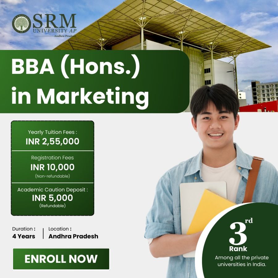 BBA in Marketing (Hons.) at SRM University-AP, Andhra Pradesh - Other