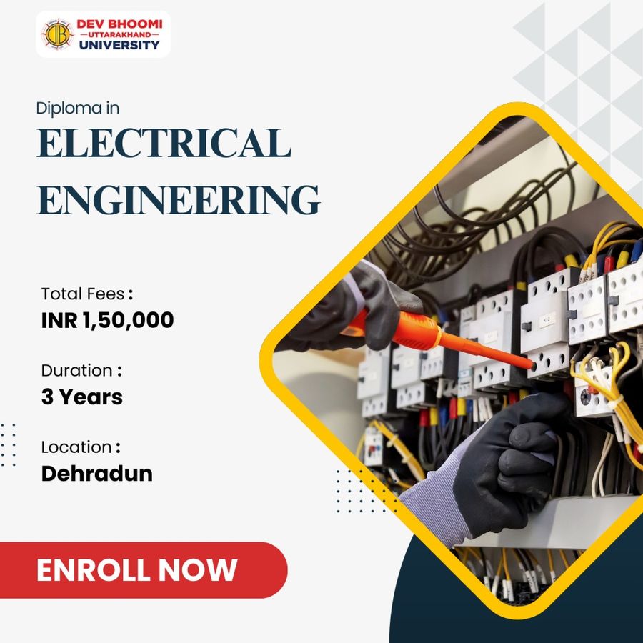 Diploma in Electrical Engineering at Dev Bhoomi Uttrakhand University, Dehradun