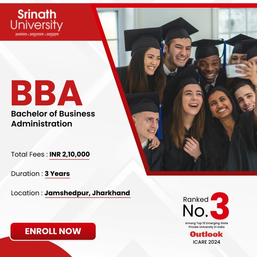 BBA at Srinath University, Jamshedpur