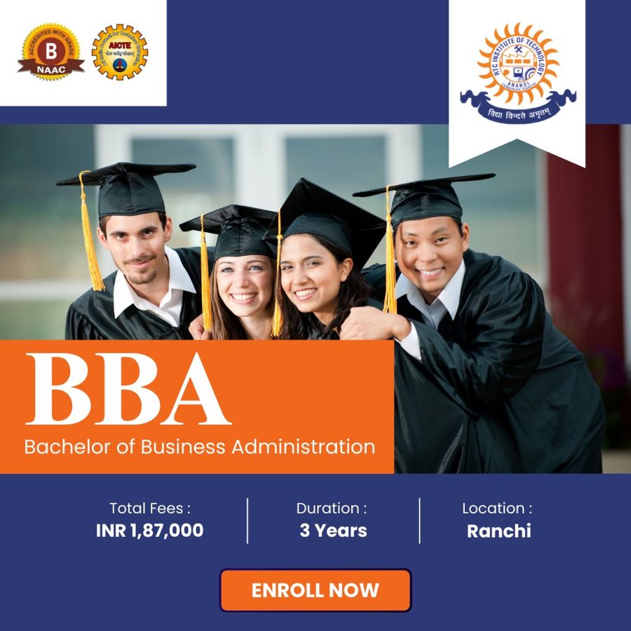 BBA at RTC Institute of Technology, Ranchi