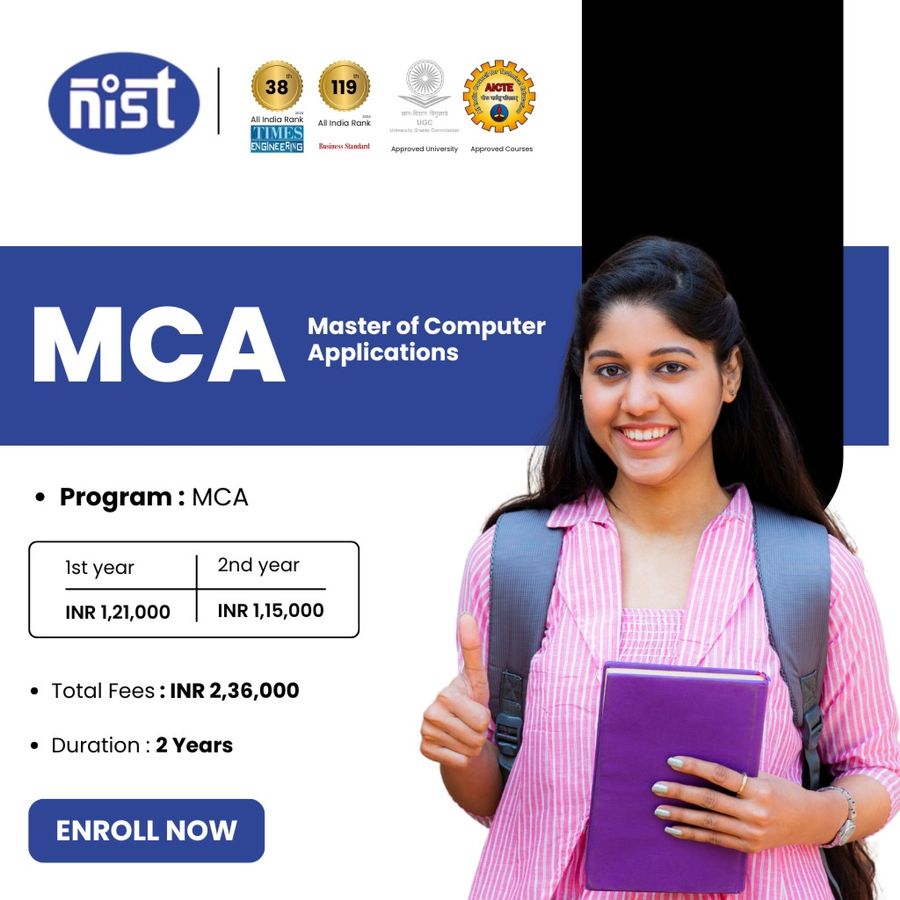 MCA at NIST University, Orissa - Other