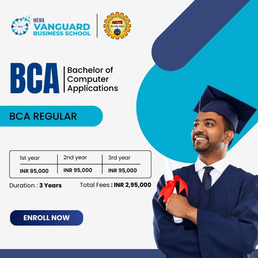 BCA at Mewa Vanguard Business School, Bengaluru/Bangalore