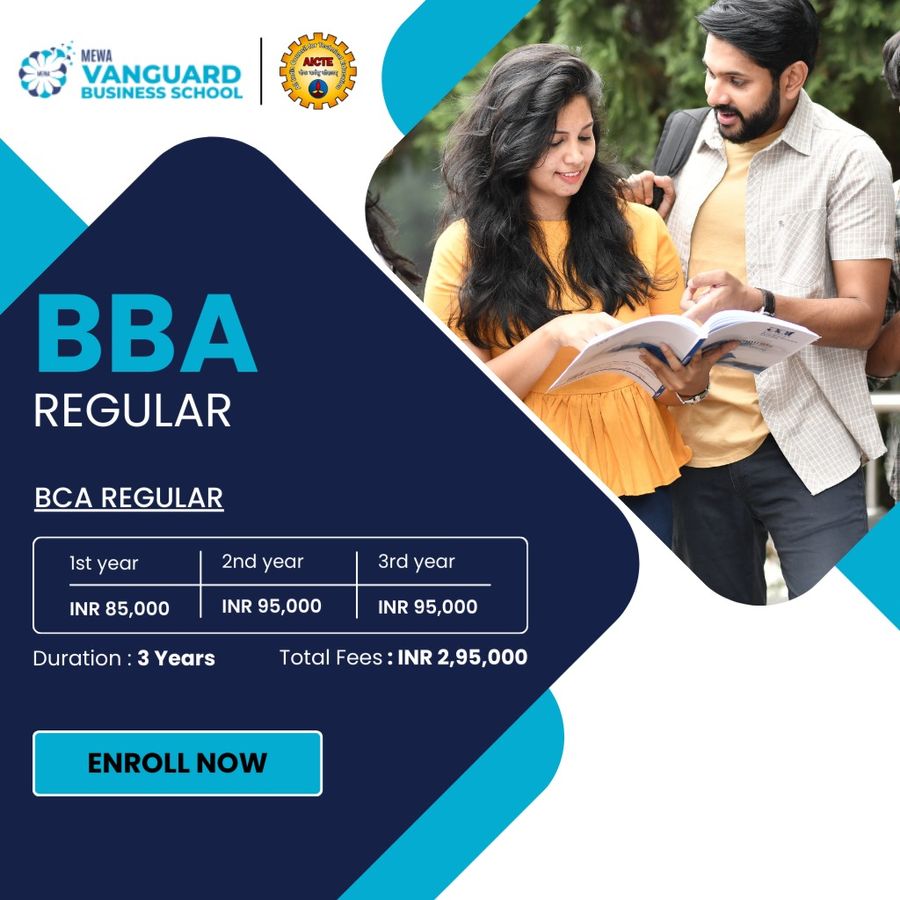 BBA at Mewa Vanguard Business School, Bengaluru/Bangalore